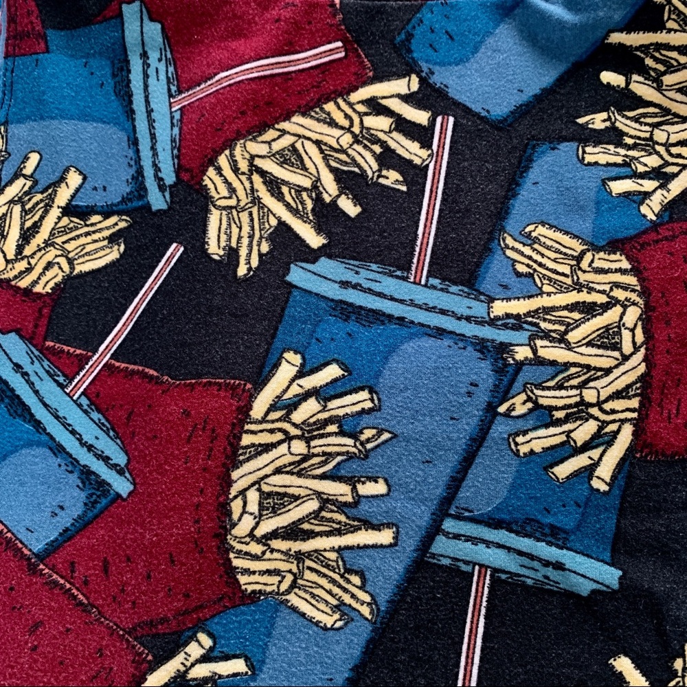 LuLaRoe TC French Fries/Soda Leggings